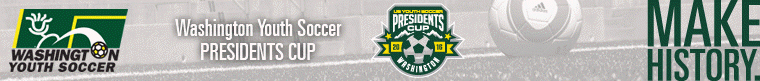 2016 WA Youth Soccer Presidents Cup banner